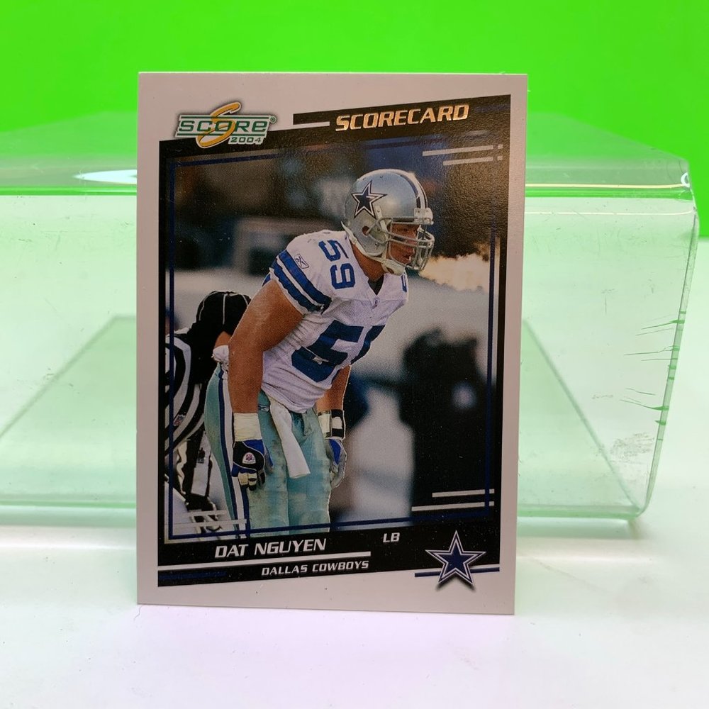2004 Score Football Glossy #105 Dat Nguten Dallas Cowboys.